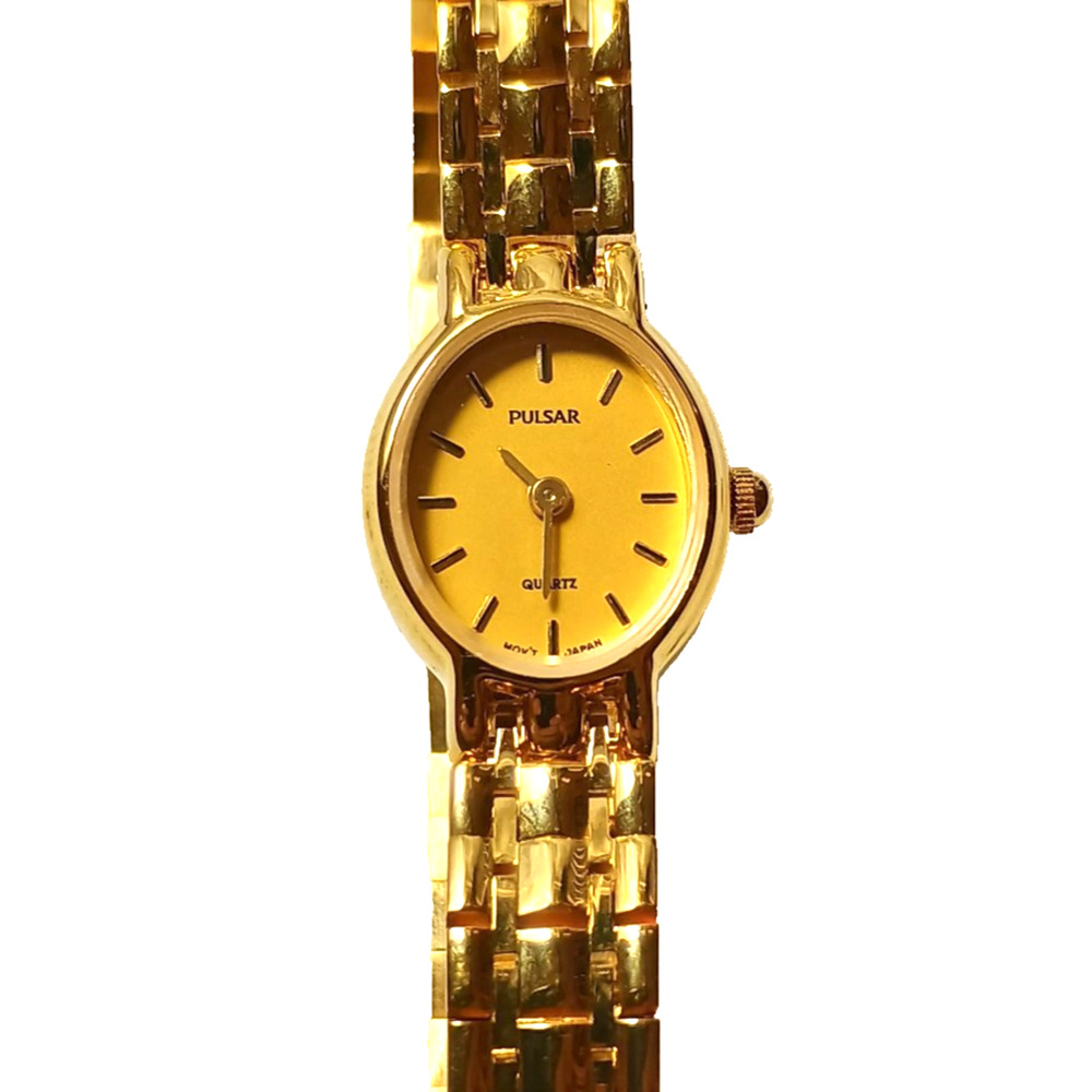 Nice Ladies Pulsar Small Dial Bracelet Watch With New Battery
